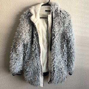 SHEIN teddy coat